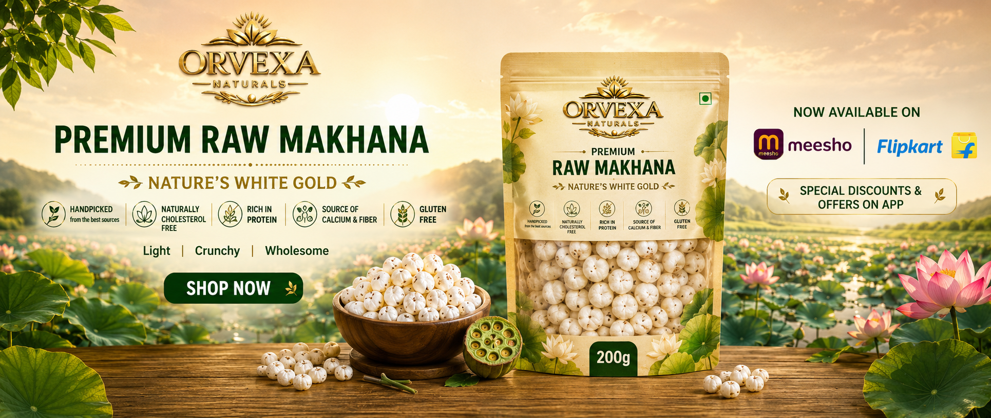 Premium Raw Makhana